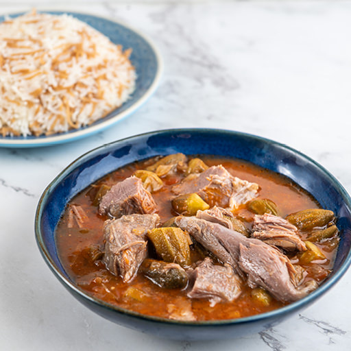 Okra & Meat