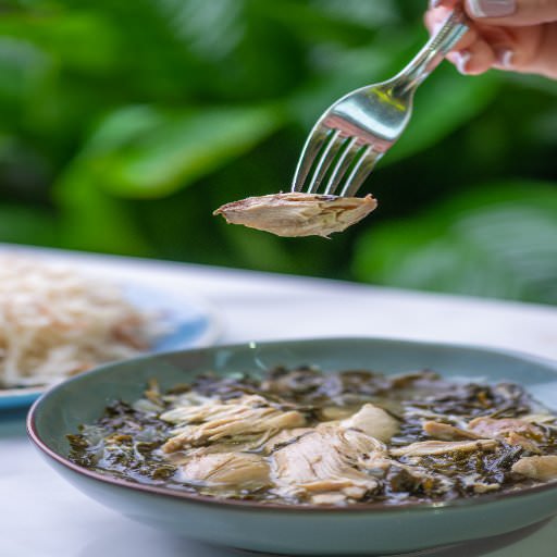 Chicken Molokhia
