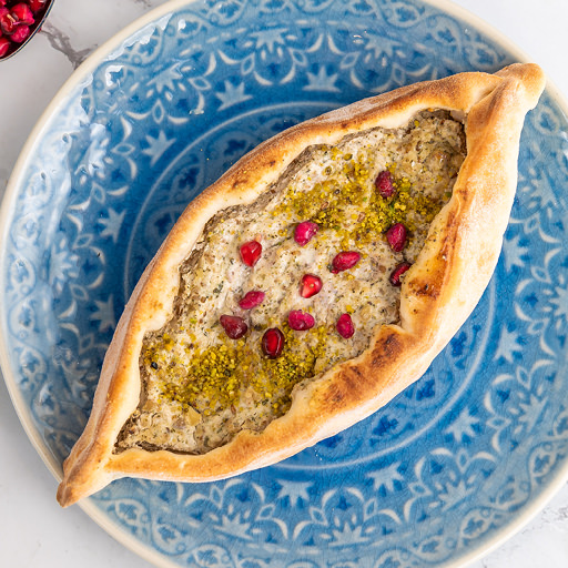 Manakish Labneh, Za'atar & Walnut