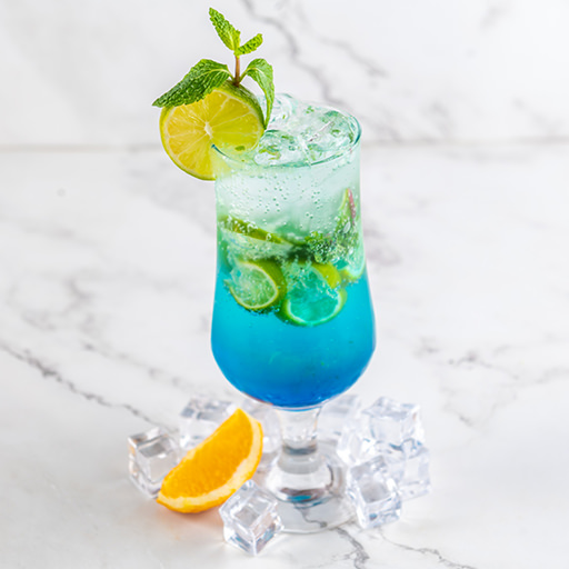 Blue Lagoon Mojito