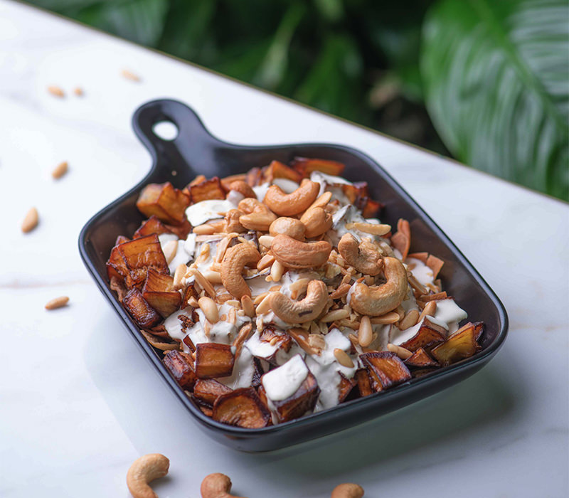 Eggplant Fatteh